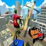 Картинка BMX Rider Bicycle Stunts
